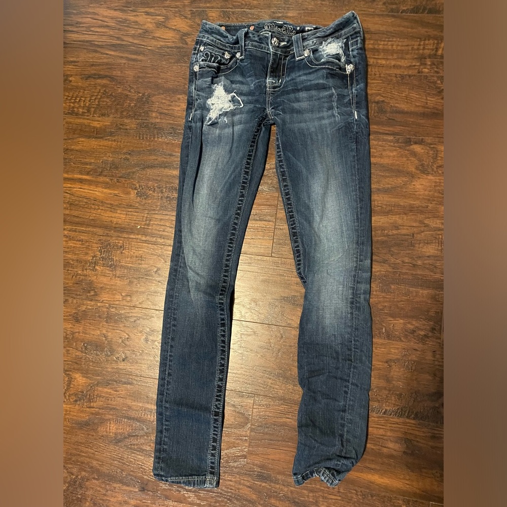 Miss me distressed skinny jeans